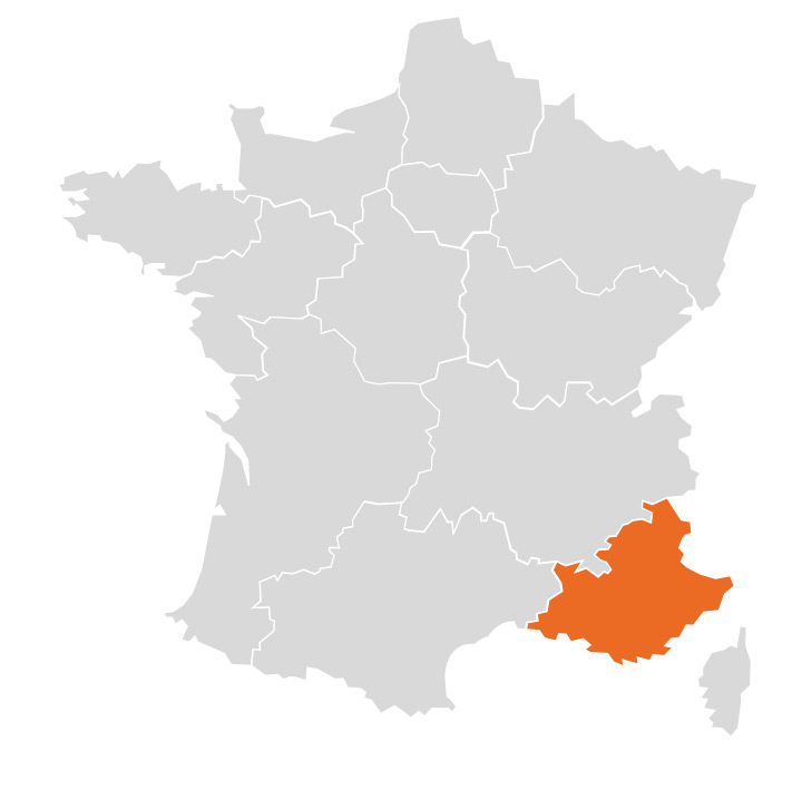 PACA Provence-Alpes-Côte-D’Azur